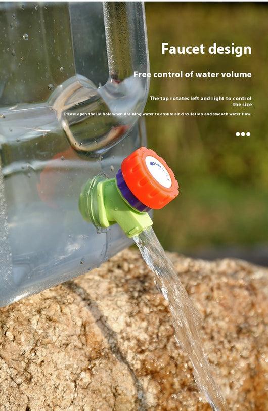Cubo de Agua Portátil con Grifo para Camping y Viajes - Image 34
