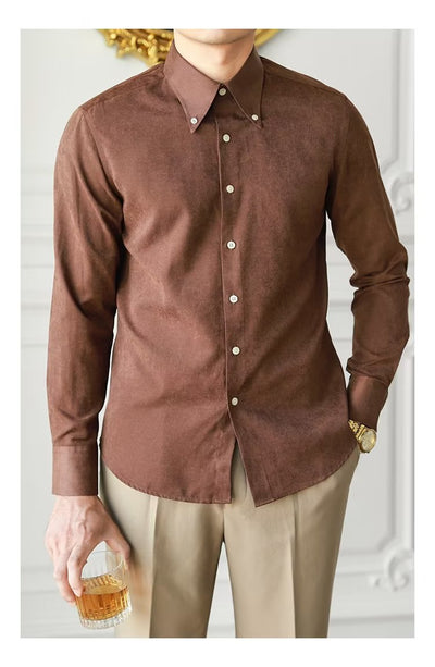 Camisa Artística Minimalista para Hombre - Diseño Trendy - Image 8