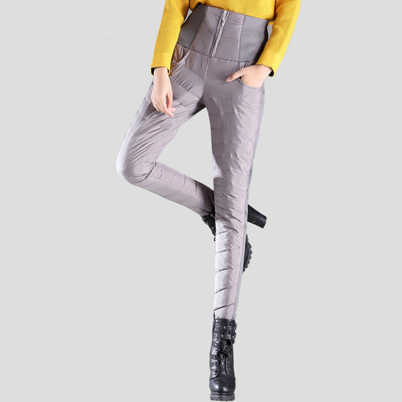 Pantalones Acolchados Finos para Mujer - Abrigo Exterior