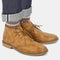 Botas de Trabajo Retro para Hombre Talla Grande con Detalles en Contraste