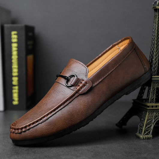 Zapatos Casuales para Hombre en Cuero Sintético Liso - Image 7