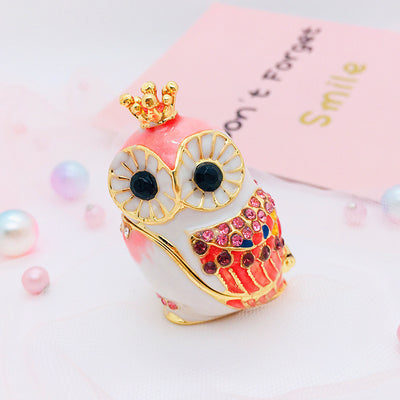 Joyero de Esmalte Decorativo - Caja Metálica Jaula de Pájaro - Image 8