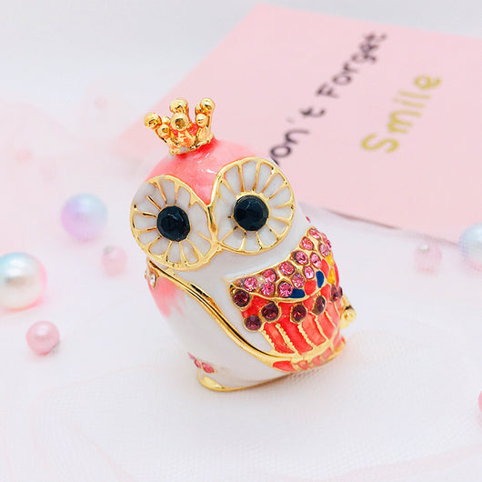 Joyero de Esmalte Decorativo - Caja Metálica Jaula de Pájaro - Image 8