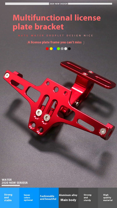 Soporte Ajustable para Placa de Matrícula en Aluminio - Image 17