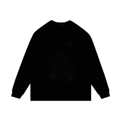 Playera Suelta Estampada para Hombre Cuello Redondo - Image 10