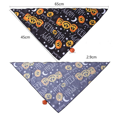 Babero Triangular para Mascotas con Estampado Temático de Halloween - Image 9