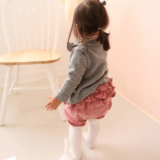 Abrigo Infantil Casual con Moño - Blusa de Algodón Cuello Redondo - Image 10