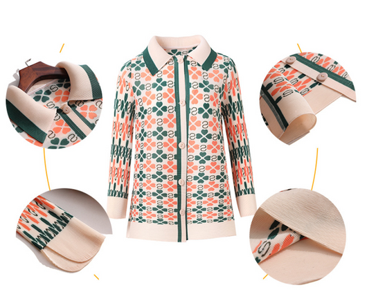 Cardigan Estampado Diseño Moderno - Chaqueta Versátil - Image 11