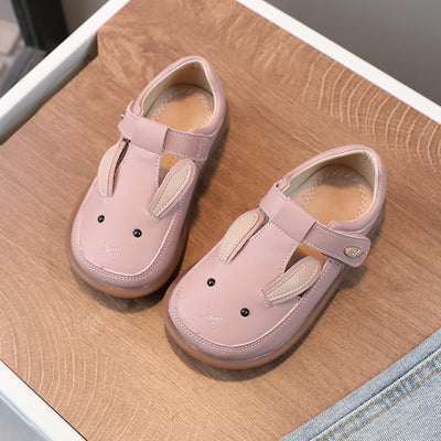 Zapatos de Cuero para Niñas Antideslizantes con Suela Suave - Diseño Princesa - Image 6