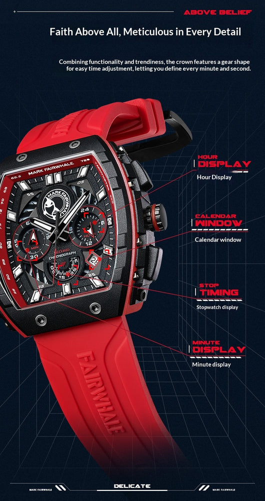 Reloj Multifunción Mark Fairwhale para Hombre - Image 14