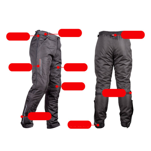 Pantalones de Motociclismo Anticalda con Protección Térmica - Image 6