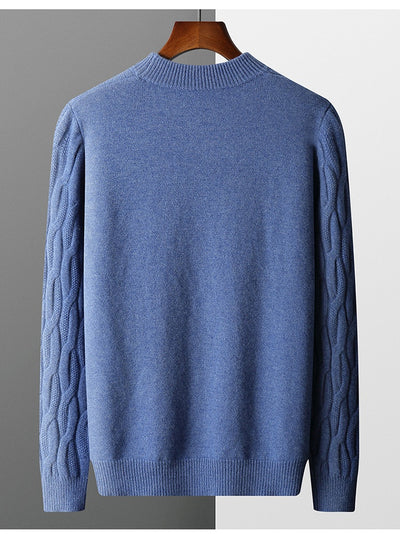 Suéter Cuello Alto Grueso para Hombre - Pullover Tejido Premium - Image 21