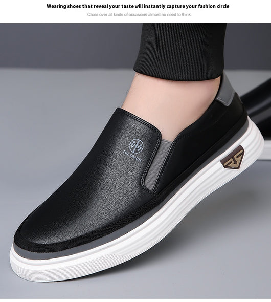Zapatos Casuales de Cuero para Hombre sin Cordones - Image 24