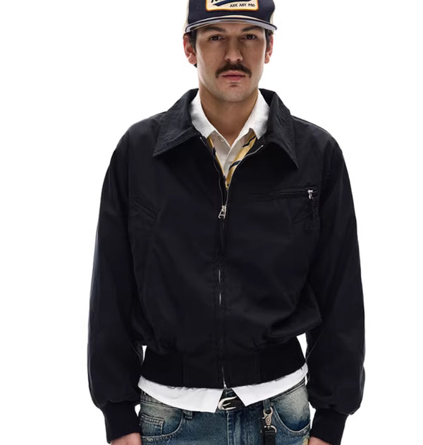 Chaqueta de Trabajo Minimalista Estilo Americano para Hombre