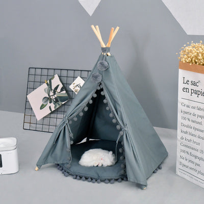 Casa Cama para Mascotas Desmontable y Lavable - 4 Estaciones para Perros y Gatos - Image 3