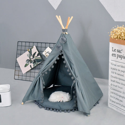 Casa Cama para Mascotas Desmontable y Lavable - 4 Estaciones para Perros y Gatos - Image 3