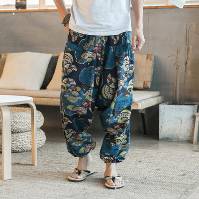 Pantalones Capri Estampados para Hombre - Image 9