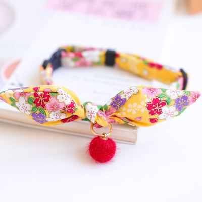 Collar Festivo para Mascotas con Lazo y Campana - Gato, Cachorro y Conejo - Image 31