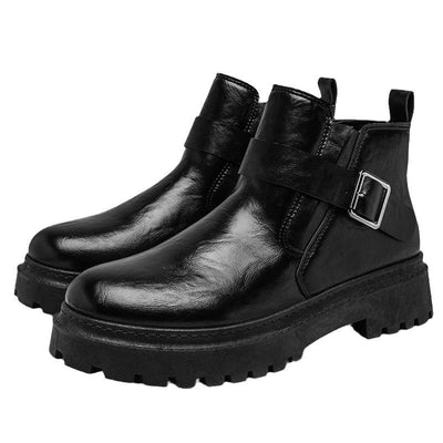 Botas Martin de Cuero PU Impermeables para Exteriores - Image 5