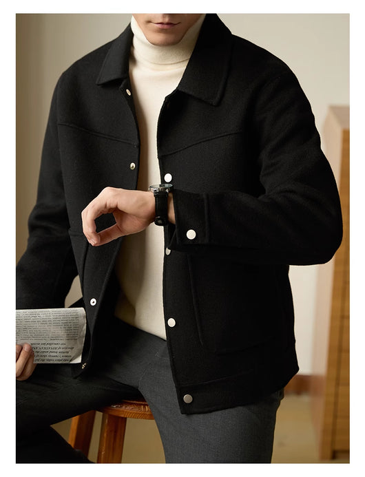 Chaqueta de Lana Reversible para Hombre - Image 9