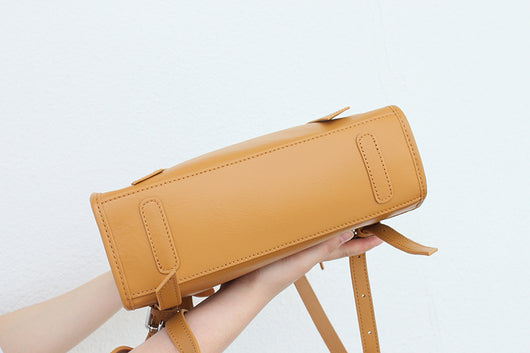 Mochila de Cuero para Mujer con Doble Compartimento de Hombro - Gran Capacidad - Image 18