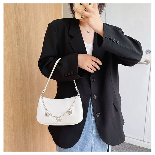 Bolso Bandolera Mariposa con Cadena - Cartera Versátil Comodidad Diaria - Image 24