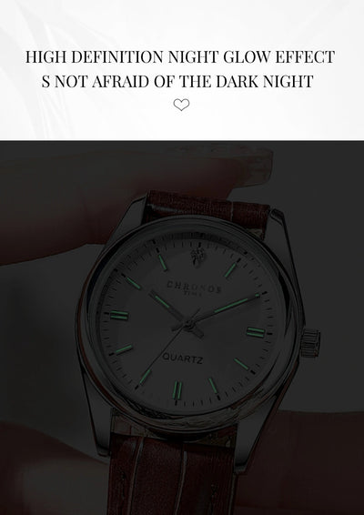 Reloj de Pulsera para Mujer con Correa de Cuero Genuino y Movimiento de Cuarzo Luminoso - Image 17