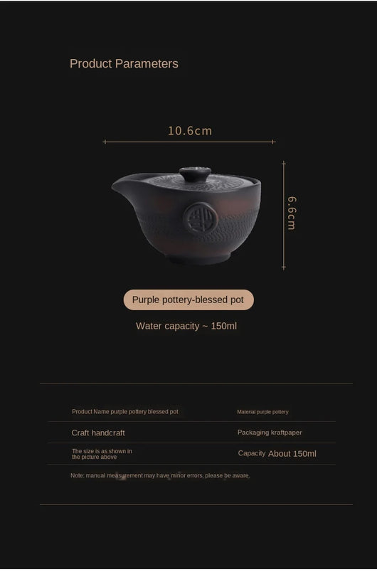 Tetera Artesanal Retro de Cerámica - Diseño Clásico de Una Taza - Image 6