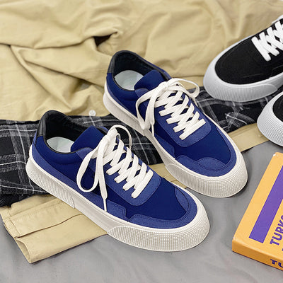 Zapatillas Canvas Clásicas para Hombre con Suela Gruesa - Image 12