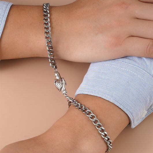 Pulsera de Acero Inoxidable con Cierre Magnético - Image 4