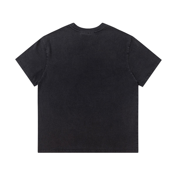 Playera Hombre Elefante Abstracto Pintado a Mano