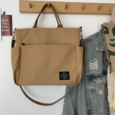 Bolso Mensajero Literario de Gran Capacidad con Bandolera para Hombre y Mujer - Image 16