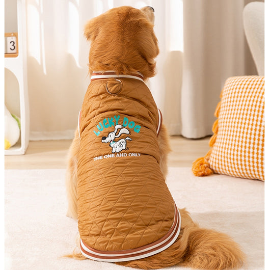 Abrigo Acolchado para Perros Grandes - Chaqueta de Algodón Cálida para Invierno - Image 32