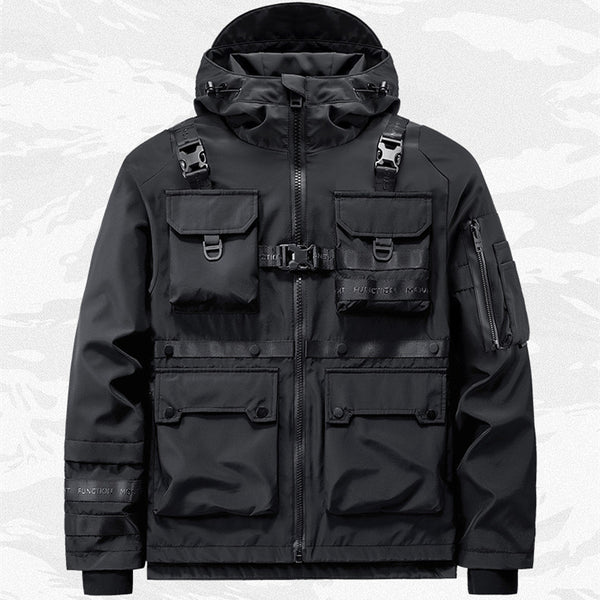 Chaqueta Táctica Resistente - Cortavientos para Primavera y Otoño