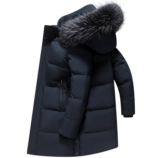 Abrigo Acolchado Premium con Cuello de Piel - Cálido y Resistente al Frío - Image 5