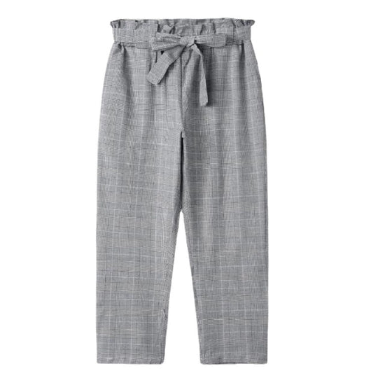 Pantalón Largo de Talle Alto con Lazo y Cordones - Versátil para Cualquier Ocasión - Image 9