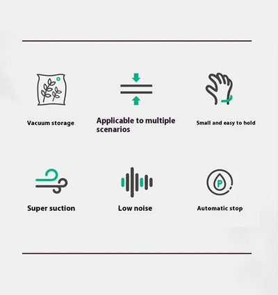 Selladora al Vacío Portátil Recargable para Conservación de Alimentos - Image 16