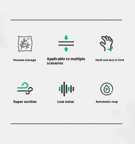 Selladora al Vacío Portátil Recargable para Conservación de Alimentos - Image 16