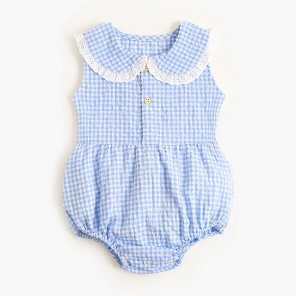 Body Bebé a Cuadros: Diseño Simple y Creativo