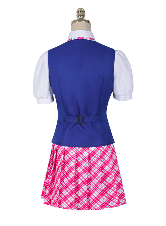 Uniforme Escolar Elegante: Blusa y Falda Plisada Estilo Colegiala - Image 3