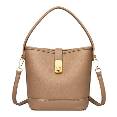Bolso de Cuero Minimalista Bandolera Multicapa - Diseño Versátil y Elegante - Image 5
