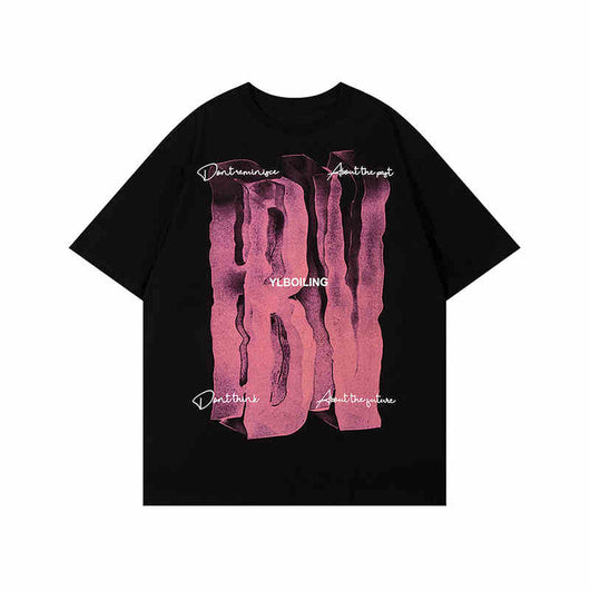 Camiseta de Algodón con Impresión 3D Visual - Manga Corta - Image 5