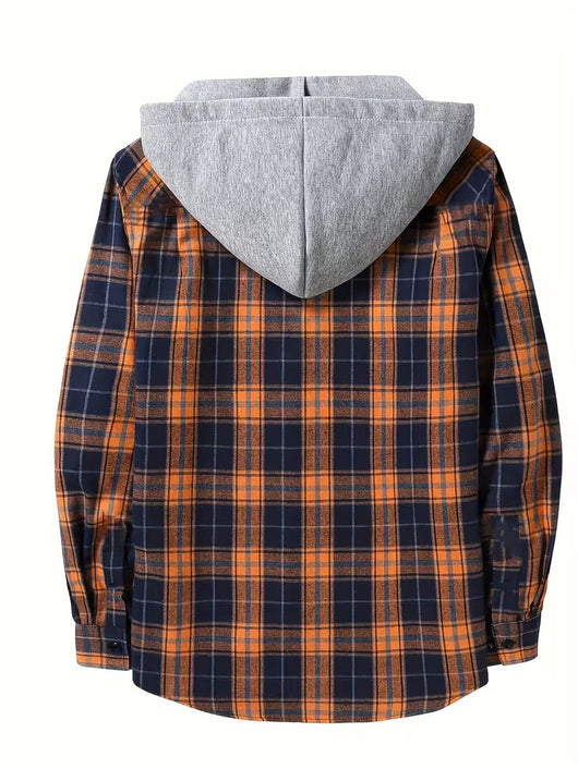 Sudadera Hoodie Cuadros para Hombre - Manga Larga - Image 24