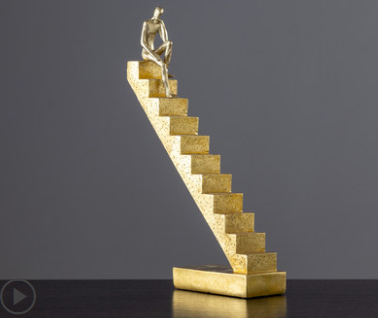 Escultura Decorativa de Pensador Creativo - Figura de Resina Retro para Oficina y Hogar - Image 3