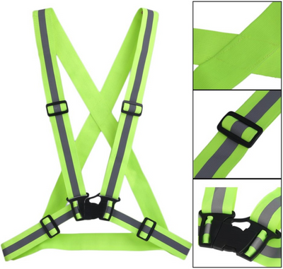 Chaleco Reflectante Transpirable para Ciclismo Nocturno - Visibilidad Alta Seguridad - Image 13