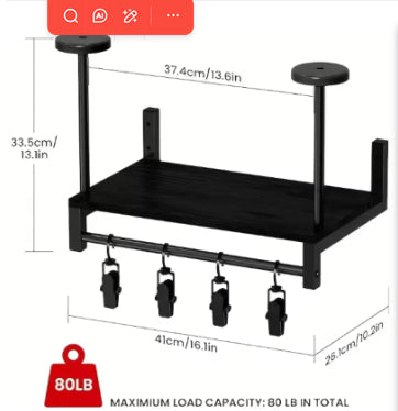 Soporte de Pared para Casco de Motocicleta en Acrílico y Madera - Image 7