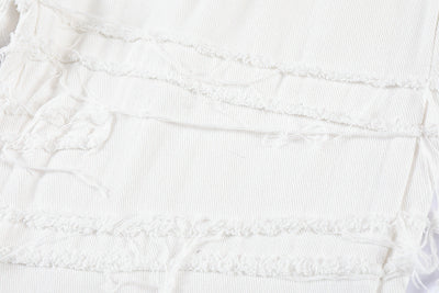 Pantalón Cinco Puntos con Detalle de Borlas Diseño Exclusivo - Image 6