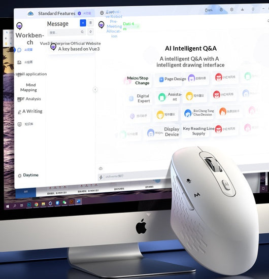 Ratón Inteligente por Voz con Bluetooth y Carga Inalámbrica - Image 9