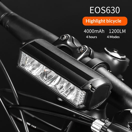 Luz Delantera LED de Aleación de Aluminio para Bicicleta - Image 8