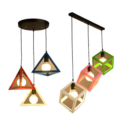 Lámpara Colgante de Tres Focos Diseño Moderno Minimalista - Image 11